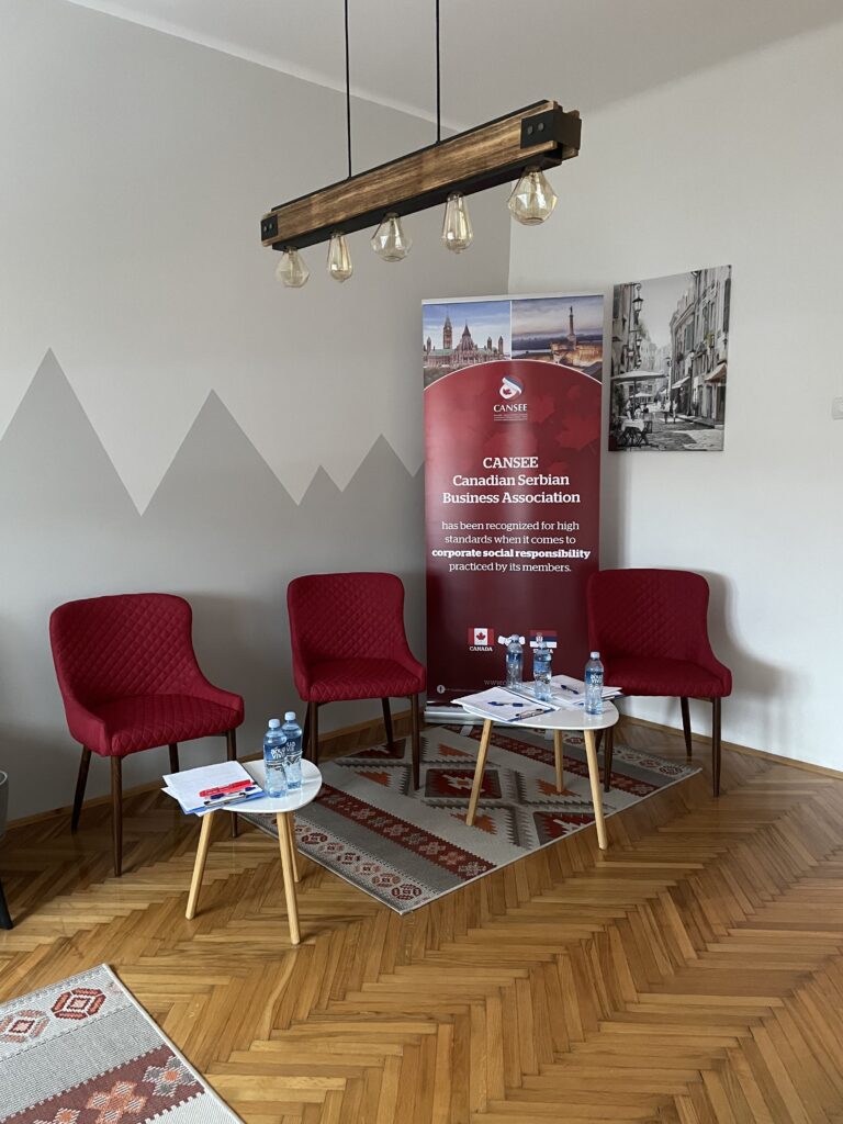 Therapy room at Nemanjina 5, Belgrade