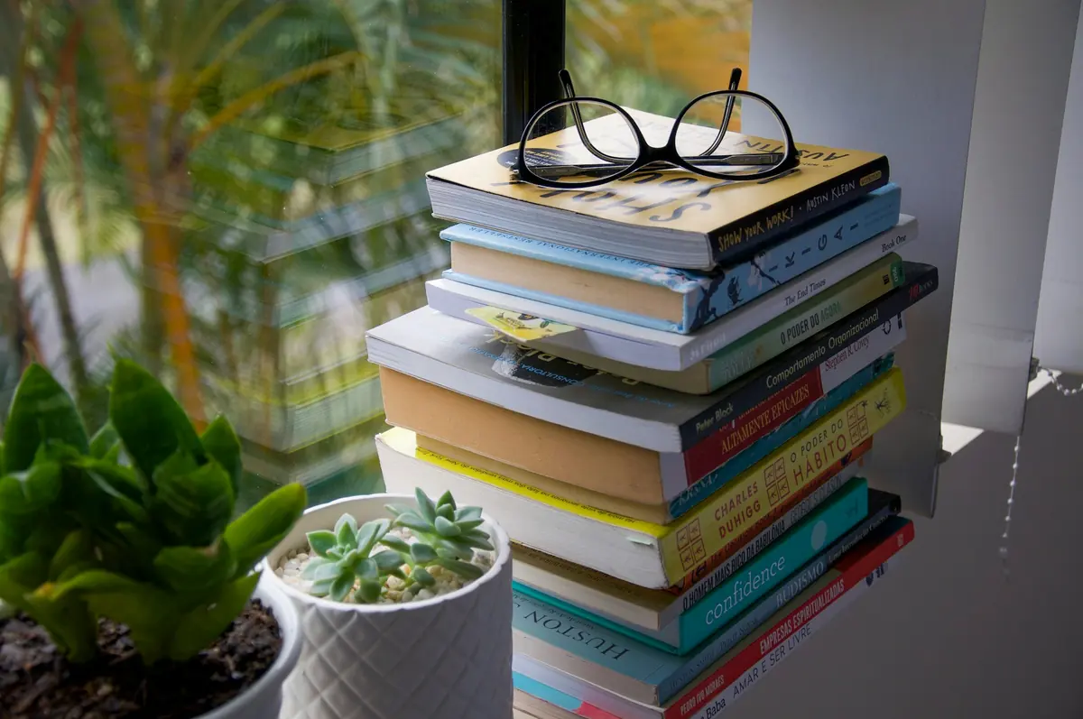 Russian emigrants in Serbia: a stack of books by the window, still waiting to find their place